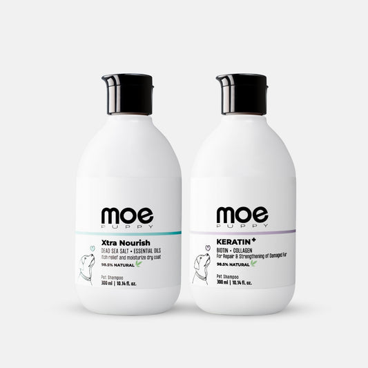 Keratin+  Shampoo & Xtra Nourish Pet Shampoo Combo