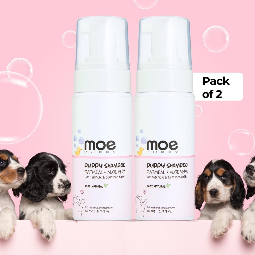 Moe Puppy Puppy Foam Shampoo pack of 2, good puppy shampoo