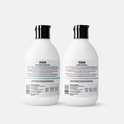Keratin+  Shampoo & Xtra Nourish Pet Shampoo Combo