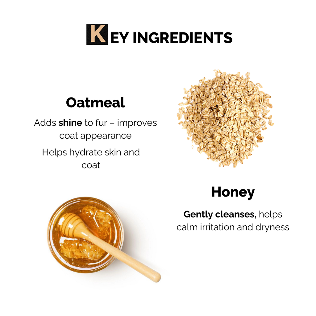 Oatmeal Glow Shampoo – Shine Boosting with Oatmeal and Honey