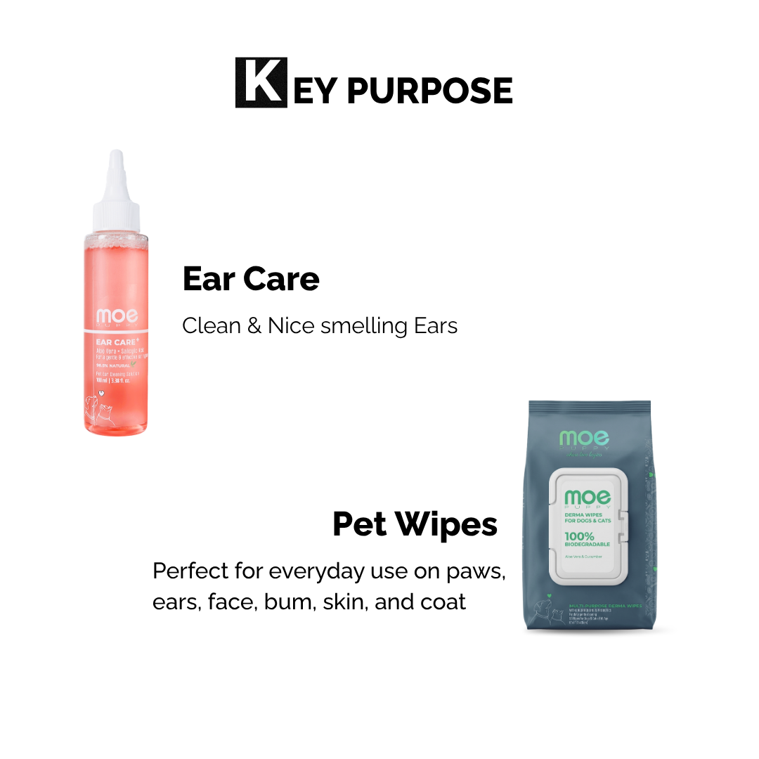Ear & Skin Hygiene Essentials Combo