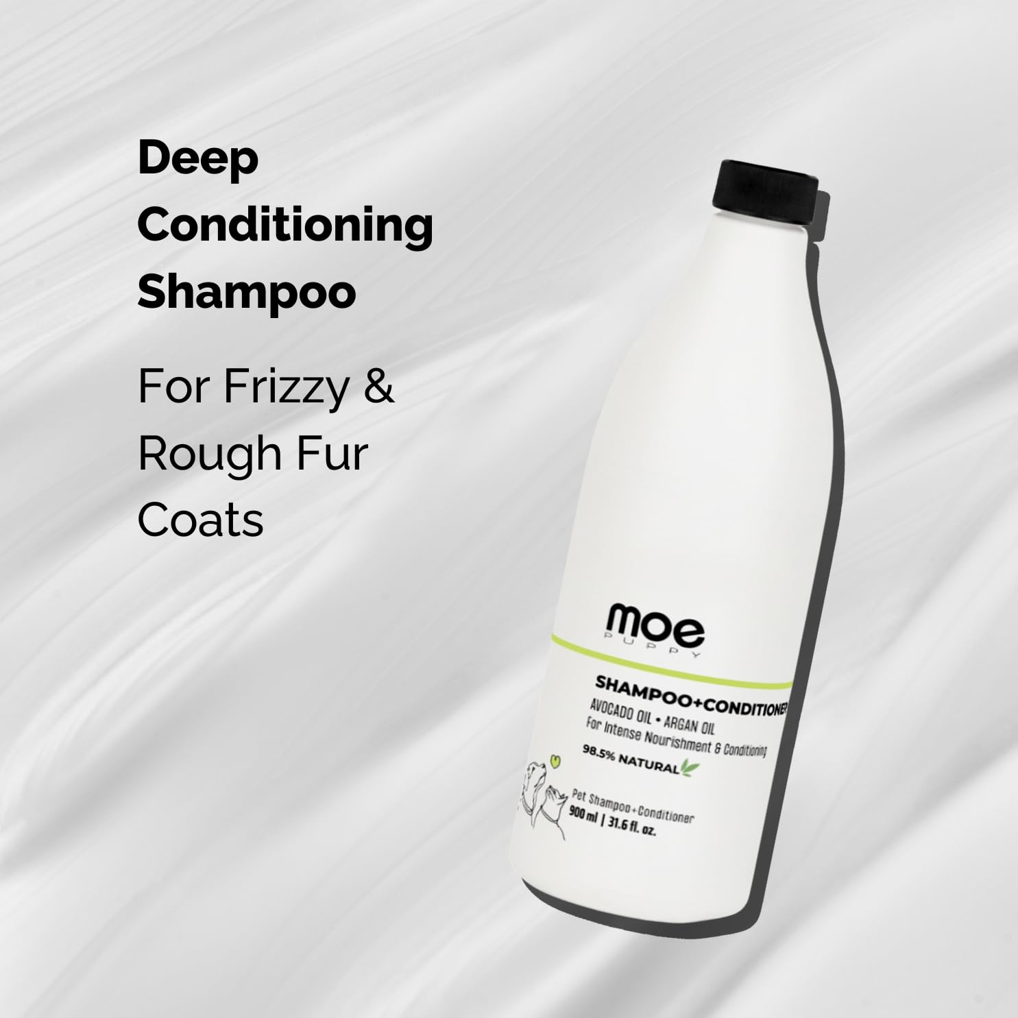 2 in 1 Shampoo plus Conditioner for Pets | 900ml