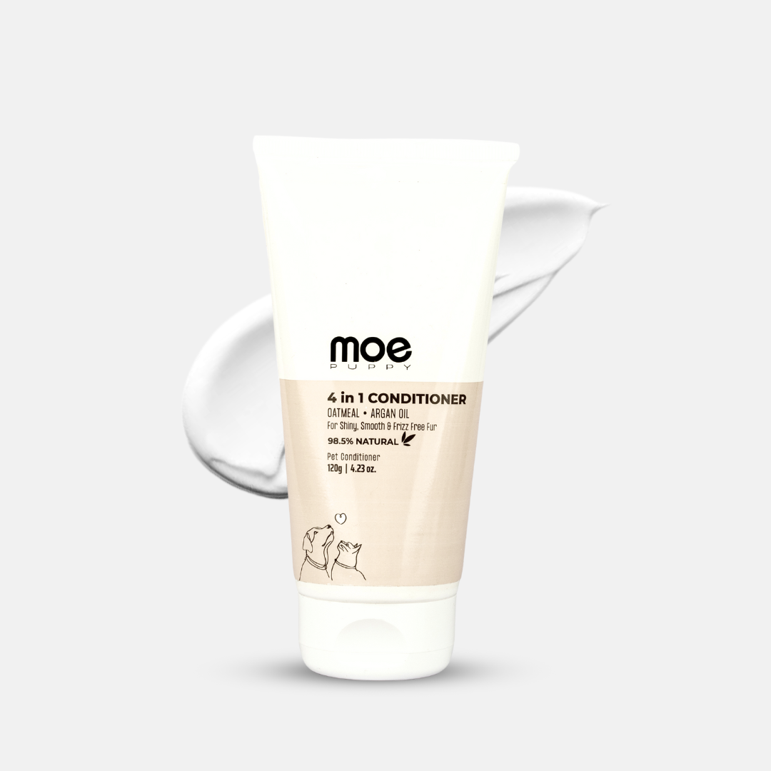 Moe Puppy 4 in 1 Conditioner Bottle for dogs and cats