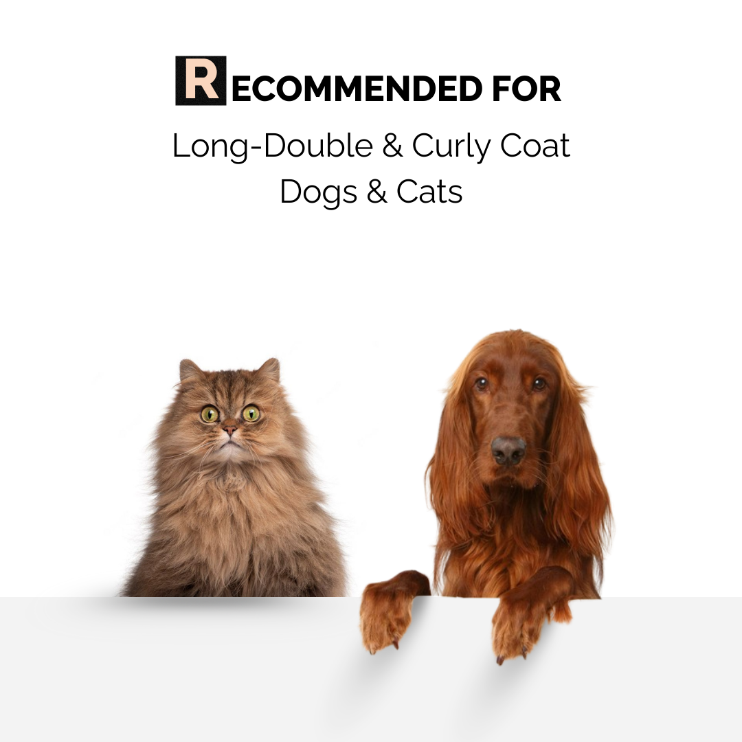 Moe Puppy 4 in 1 Conditioner Bottle recommended for long-double and curly coat dogs and cats