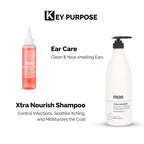 key purpose of ear care and Xtra Nourish