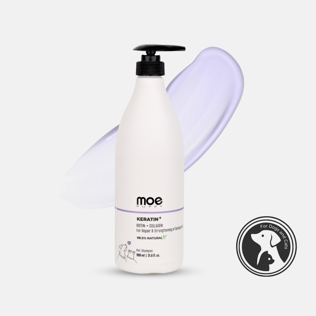 Keratin+ Hairfall Shampoo for Dogs & Cats