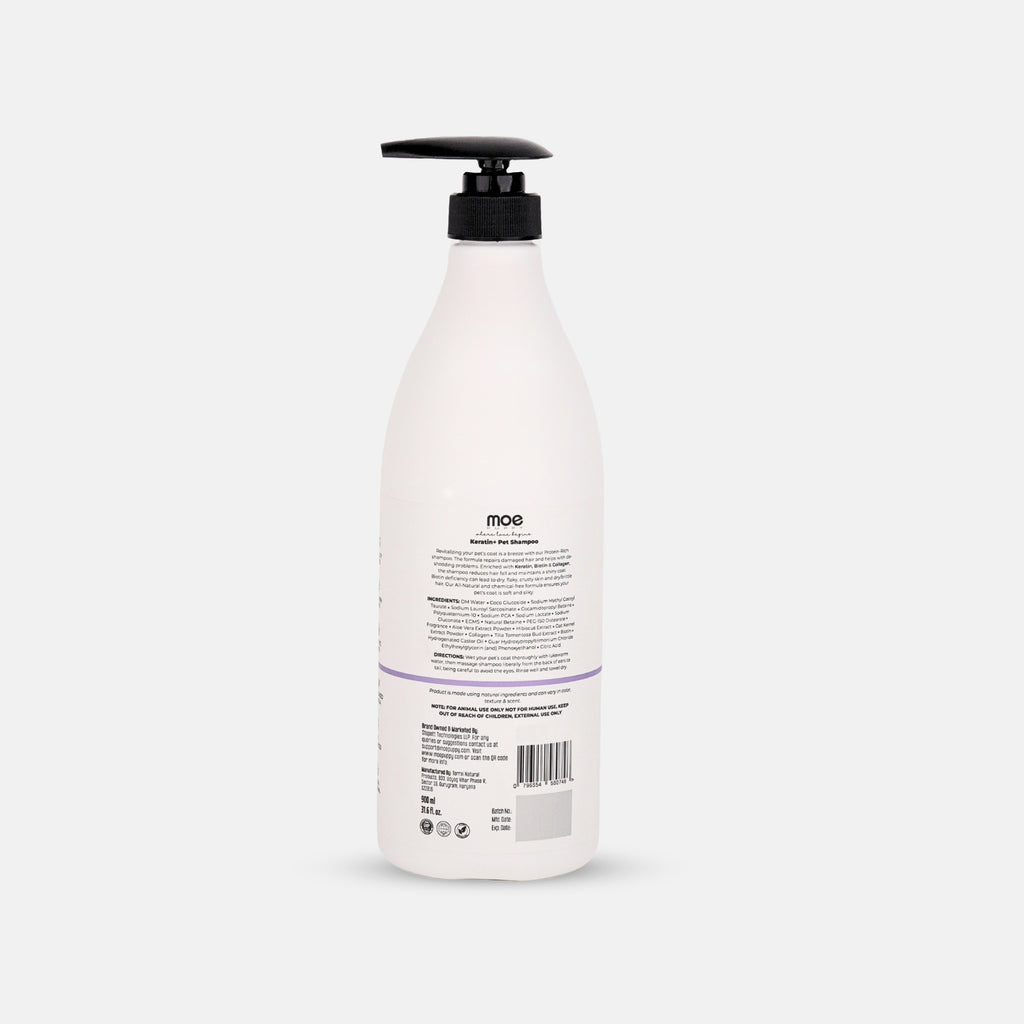 Keratin+ Hairfall Shampoo for Dogs & Cats 900ml