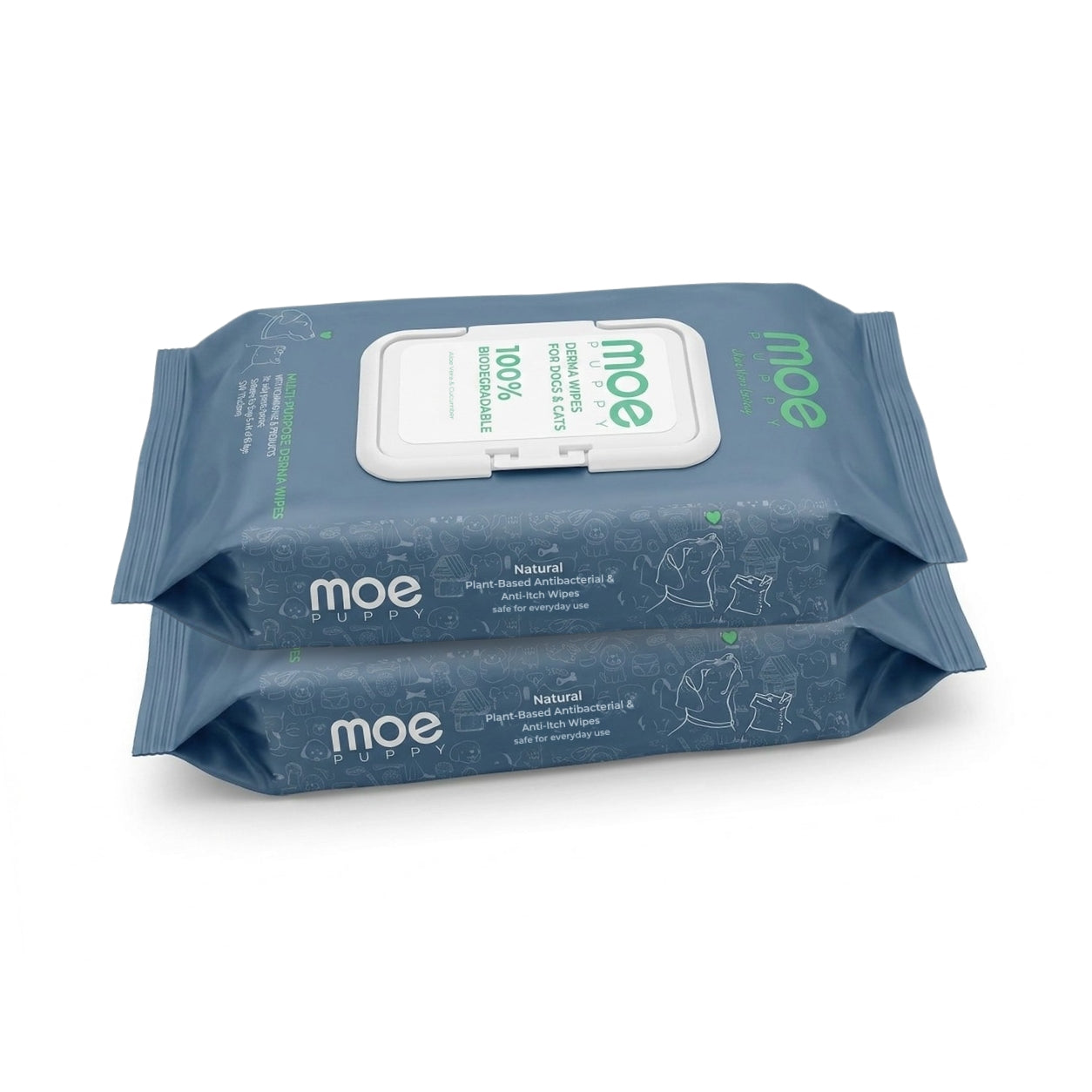 Multipurpose Derma Wipes for Dogs & Cats