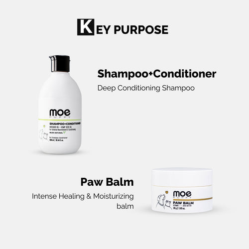 Fur Essential Kit key purpose have shampoo and Palm balm
