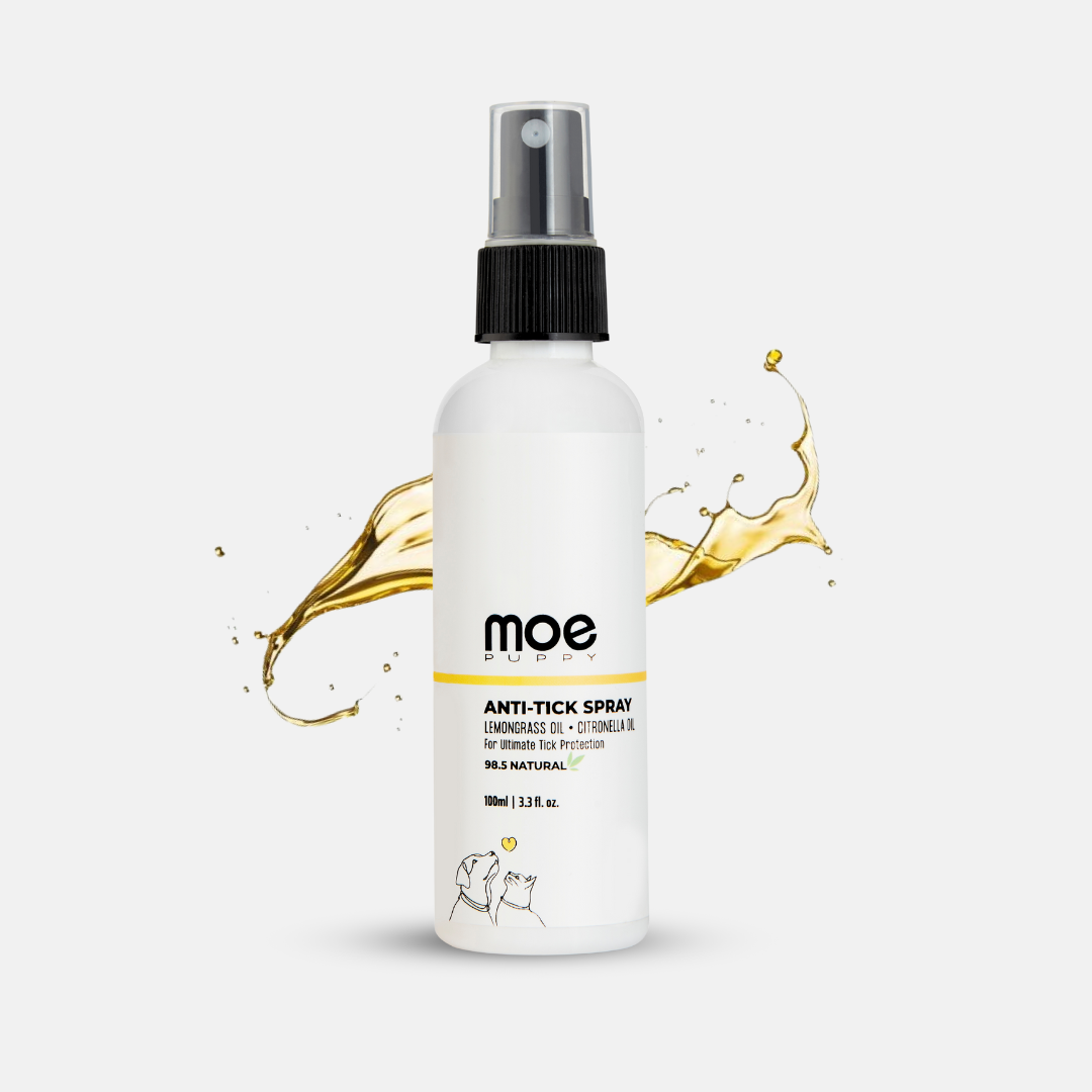 Moe Puppy Anti-tick spray bottle for dogs and cats