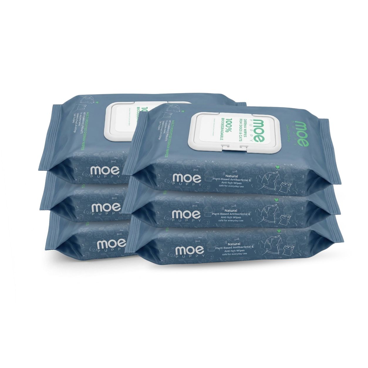 Multipurpose Derma Wipes for Dogs & Cats