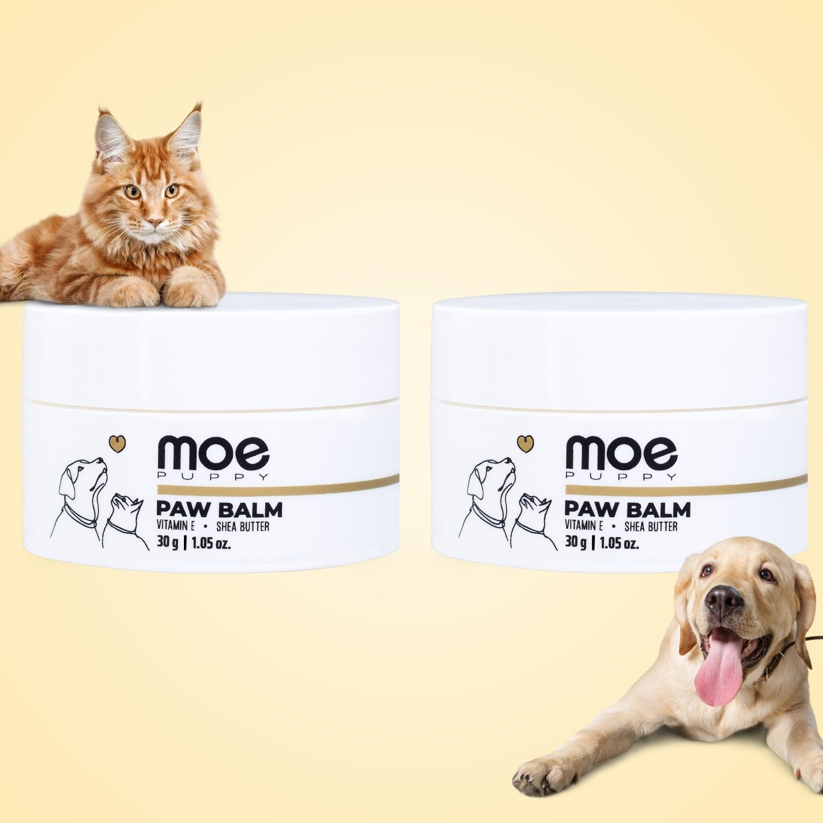 Moe Puppy Paw Balm pack of 2, Paw cream for dogs and cats