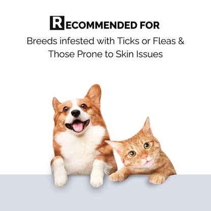 Recommended for dogs and cats - Tick Defense & Xtra Nourish Pet Shampoo Combo