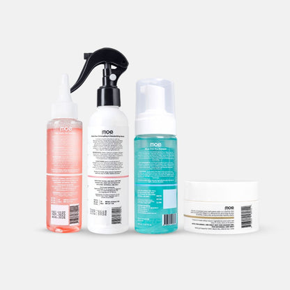 Moe puppy Waterless kit product from back - indian online pet store