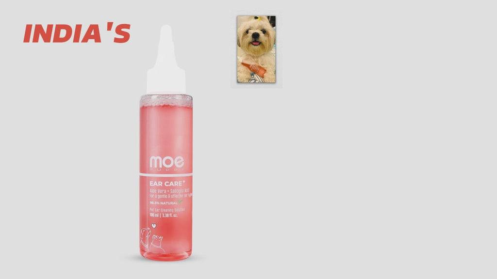 moe puppy ear care solution is bestseller